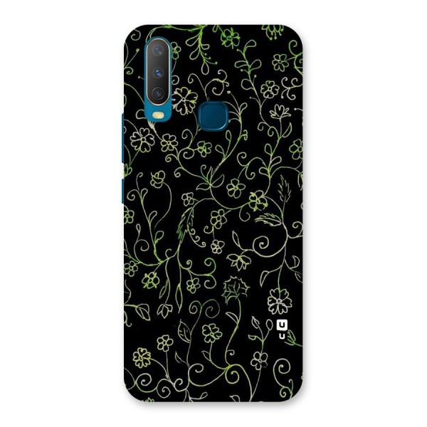 Green Leaves Back Case for Vivo Y12