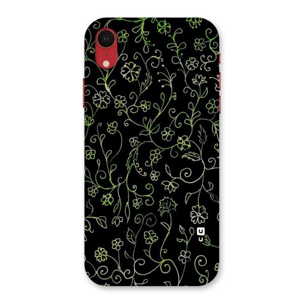 Green Leaves Back Case for iPhone XR