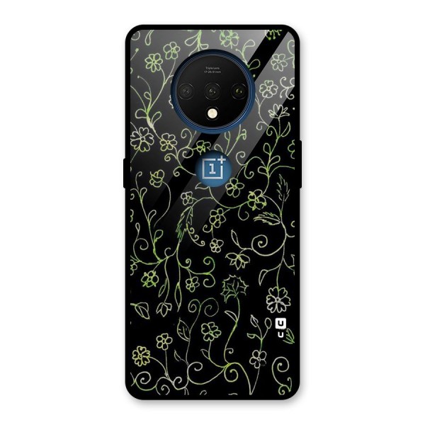 Green Leaves Glass Back Case for OnePlus 7T