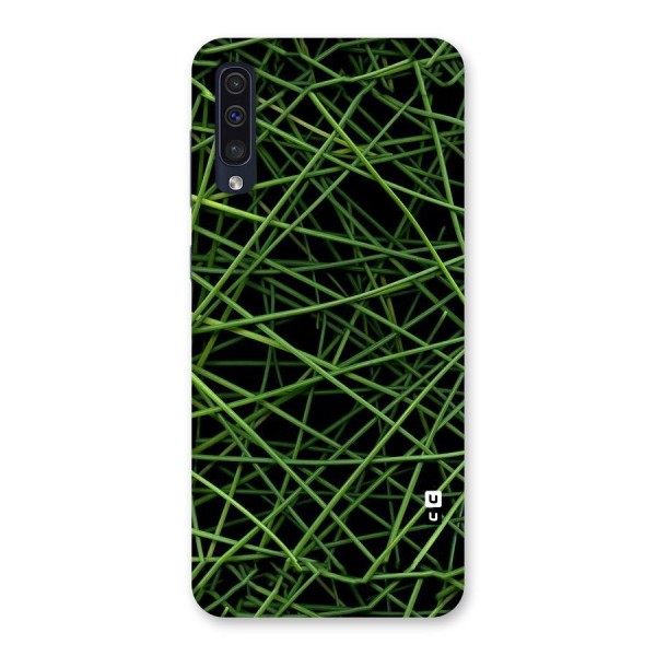 Green Lines Back Case for Galaxy A50