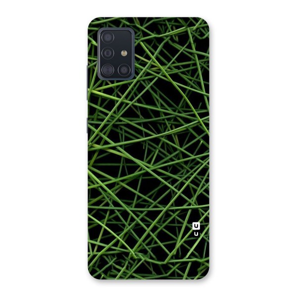 Green Lines Back Case for Galaxy A51