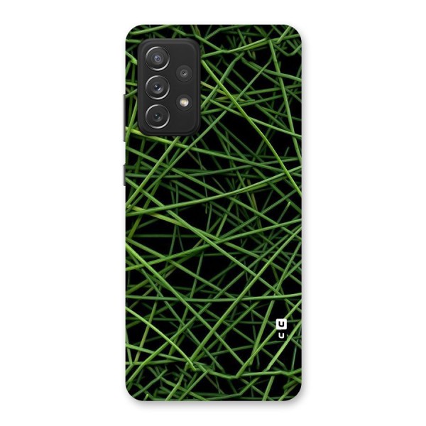 Green Lines Back Case for Galaxy A72