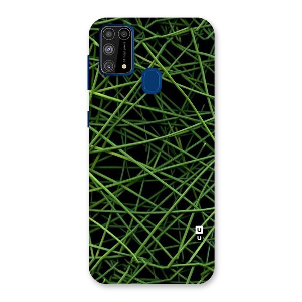 Green Lines Back Case for Galaxy F41