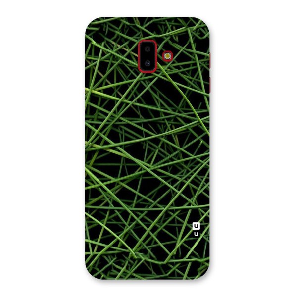 Green Lines Back Case for Galaxy J6 Plus