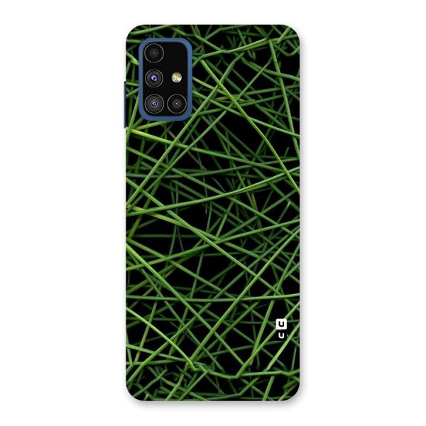 Green Lines Back Case for Galaxy M51