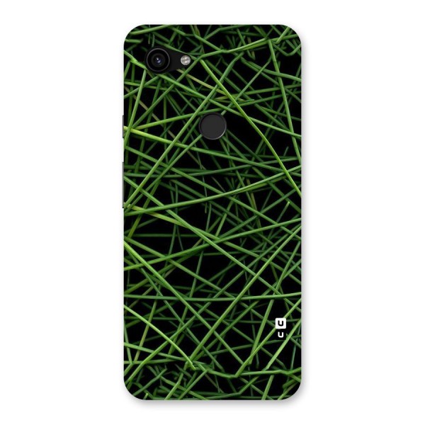 Green Lines Back Case for Google Pixel 3a XL