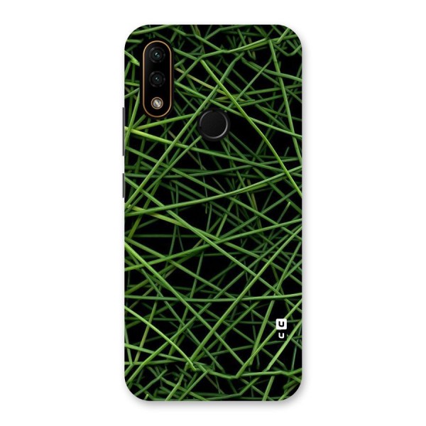 Green Lines Back Case for Lenovo A6 Note