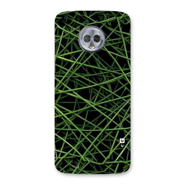 Green Lines Back Case for Moto G6