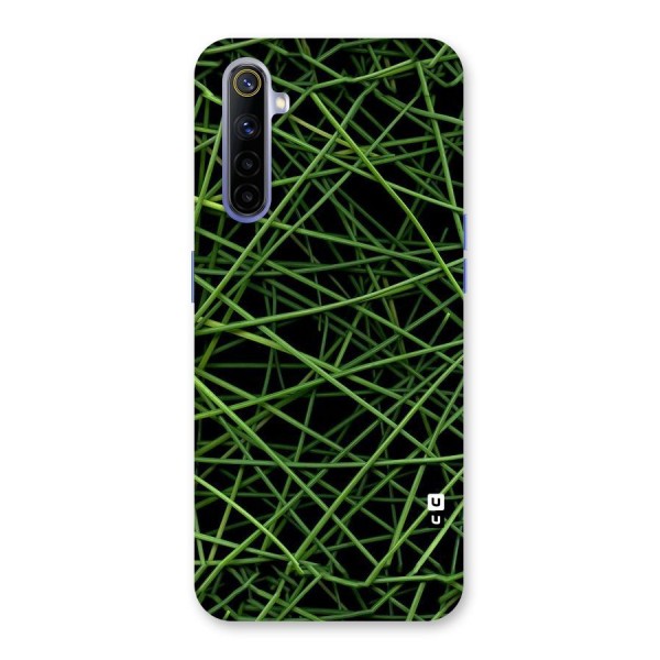 Green Lines Back Case for Realme 6