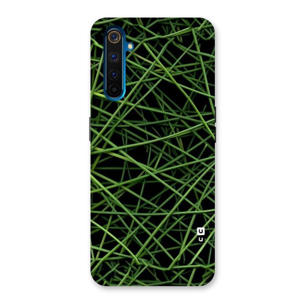 Green Lines Back Case for Realme 6 Pro