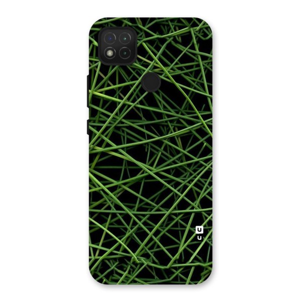 Green Lines Back Case for Redmi 9C