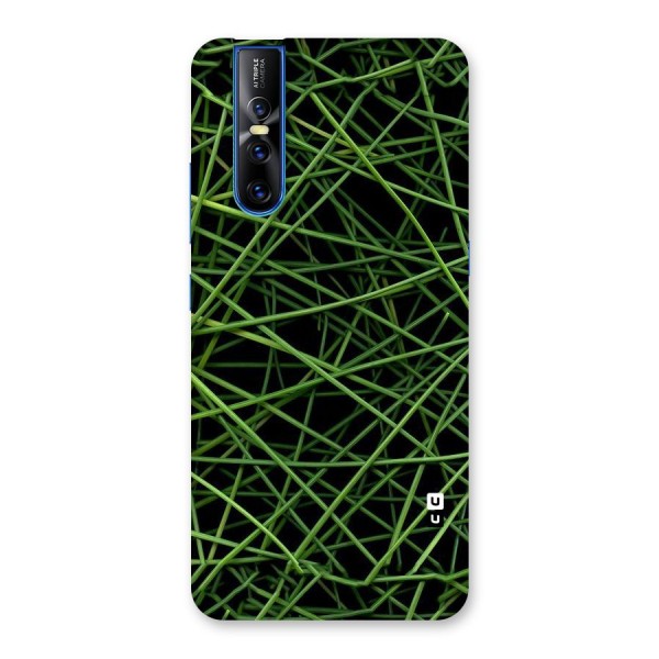 Green Lines Back Case for Vivo V15 Pro