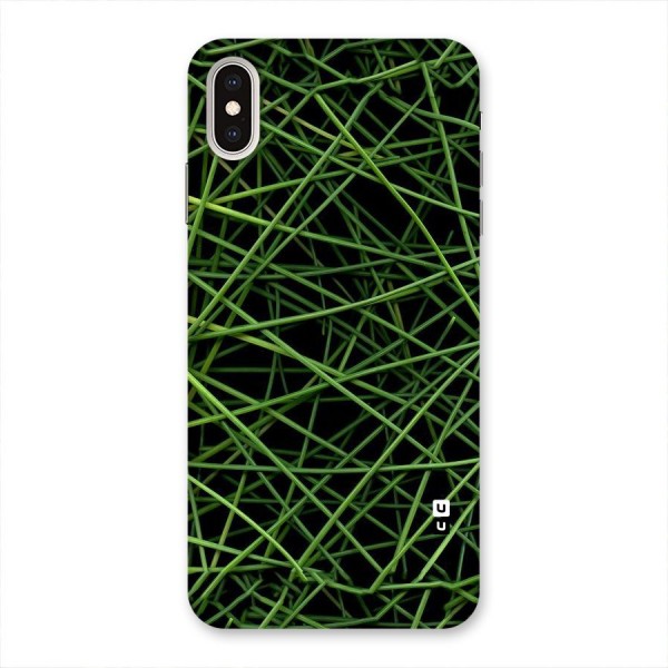 Green Lines Back Case for iPhone XS Max