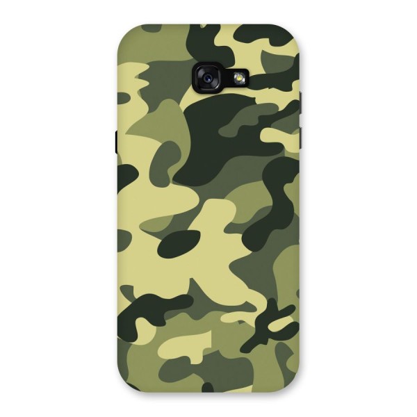 Green Military Pattern Back Case for Galaxy A7 (2017)