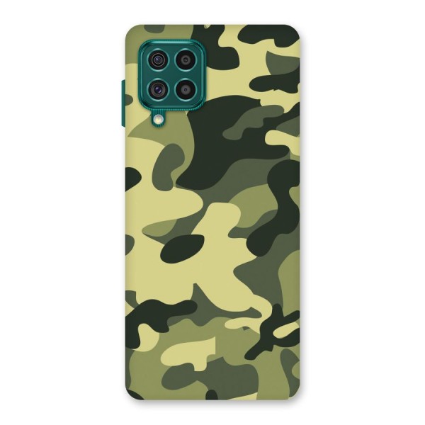 Green Military Pattern Back Case for Galaxy F62