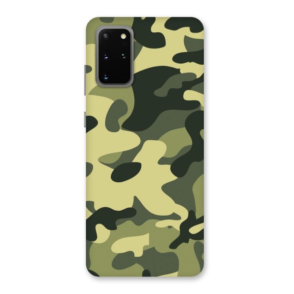 Green Military Pattern Back Case for Galaxy S20 Plus