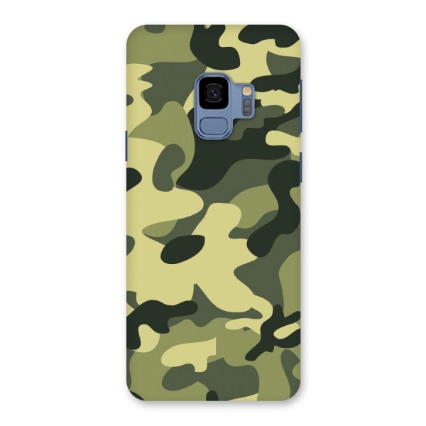 Green Military Pattern Back Case for Galaxy S9