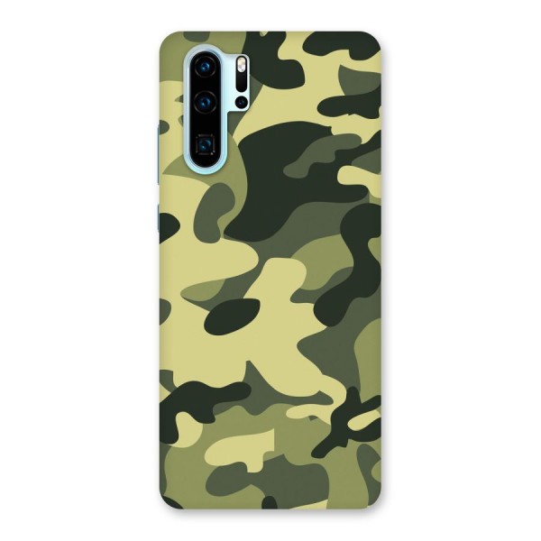 Green Military Pattern Back Case for Huawei P30 Pro