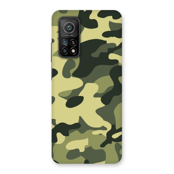 Green Military Pattern Back Case for Mi 10T 5G