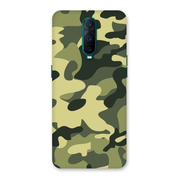 Green Military Pattern Back Case for Oppo R17 Pro