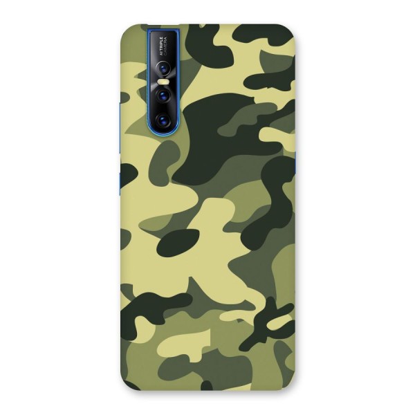 Green Military Pattern Back Case for Vivo V15 Pro