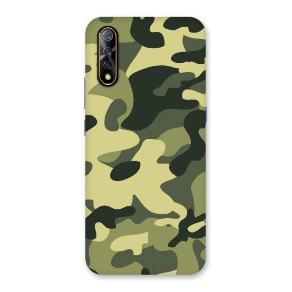 Green Military Pattern Back Case for Vivo Z1x