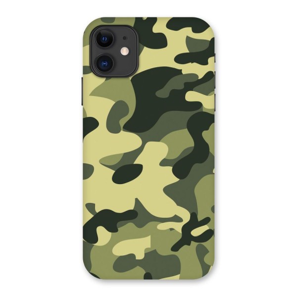 Green Military Pattern Back Case for iPhone 11