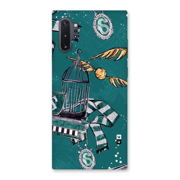 Green Scarf Back Case for Galaxy Note 10 Plus