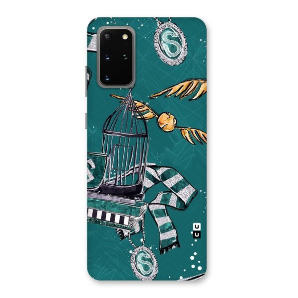 Green Scarf Back Case for Galaxy S20 Plus