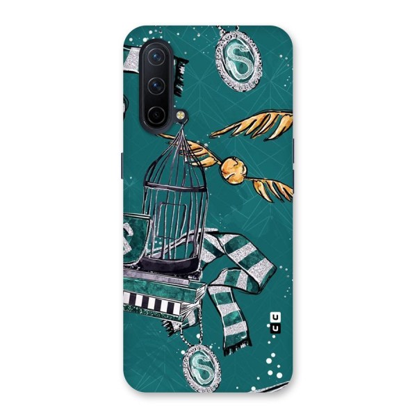 Green Scarf Back Case for OnePlus Nord CE 5G