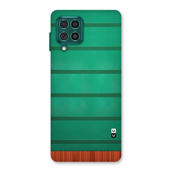 Green Wood Stripes Back Case for Galaxy F62