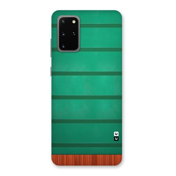 Green Wood Stripes Back Case for Galaxy S20 Plus