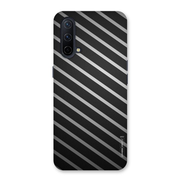 Grey And Black Stripes Back Case for OnePlus Nord CE 5G