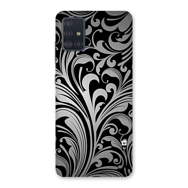 Grey Beauty Pattern Back Case for Galaxy A51