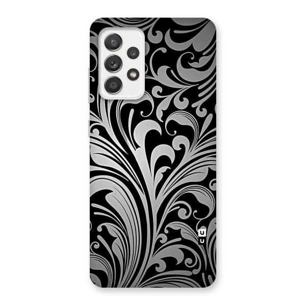 Grey Beauty Pattern Back Case for Galaxy A52