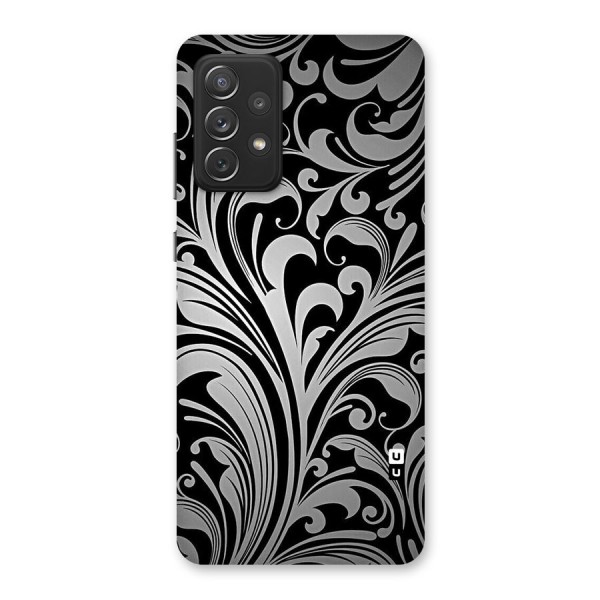 Grey Beauty Pattern Back Case for Galaxy A72