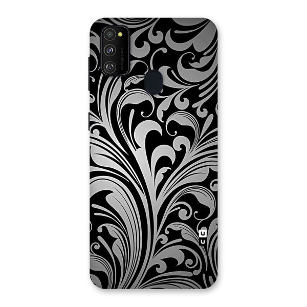 Grey Beauty Pattern Back Case for Galaxy M21