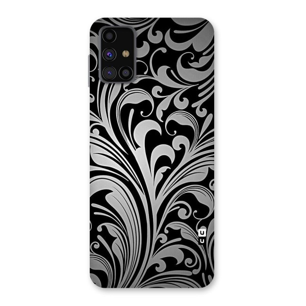 Grey Beauty Pattern Back Case for Galaxy M31s