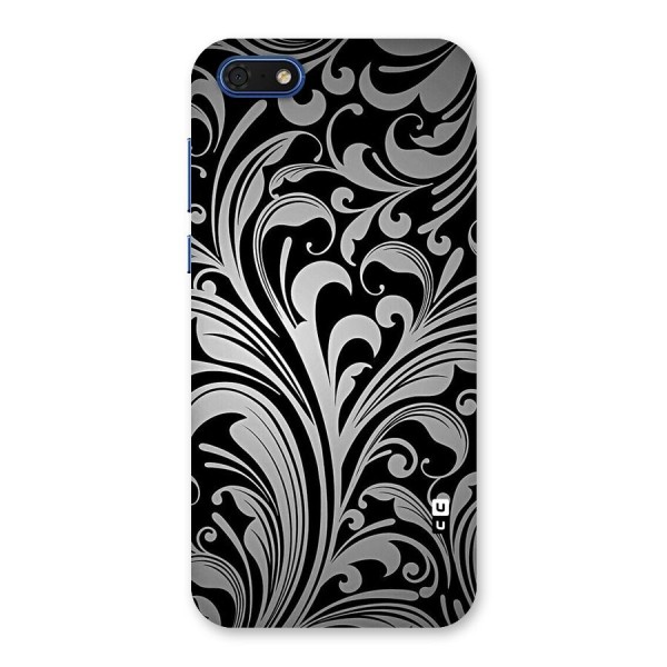 Grey Beauty Pattern Back Case for Honor 7s