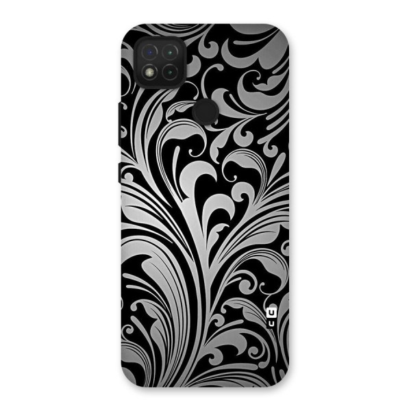 Grey Beauty Pattern Back Case for Redmi 9C