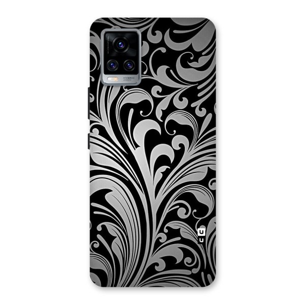 Grey Beauty Pattern Back Case for Vivo V20 Pro