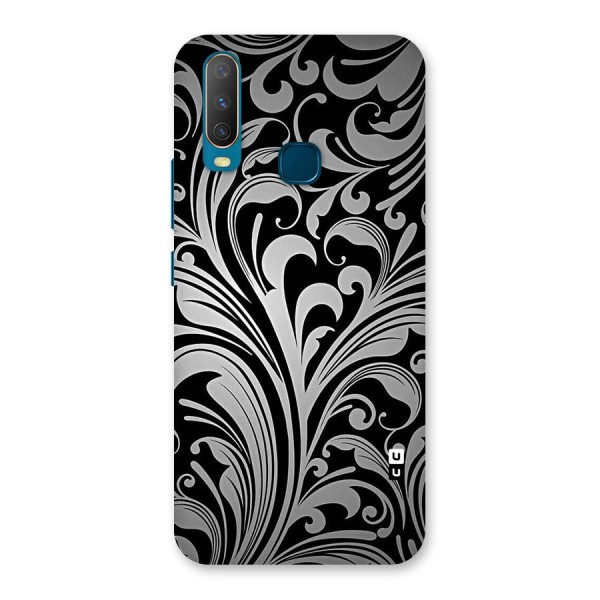 Grey Beauty Pattern Back Case for Vivo Y12