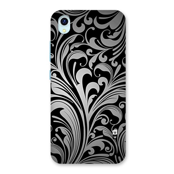 Grey Beauty Pattern Back Case for Vivo Y1s