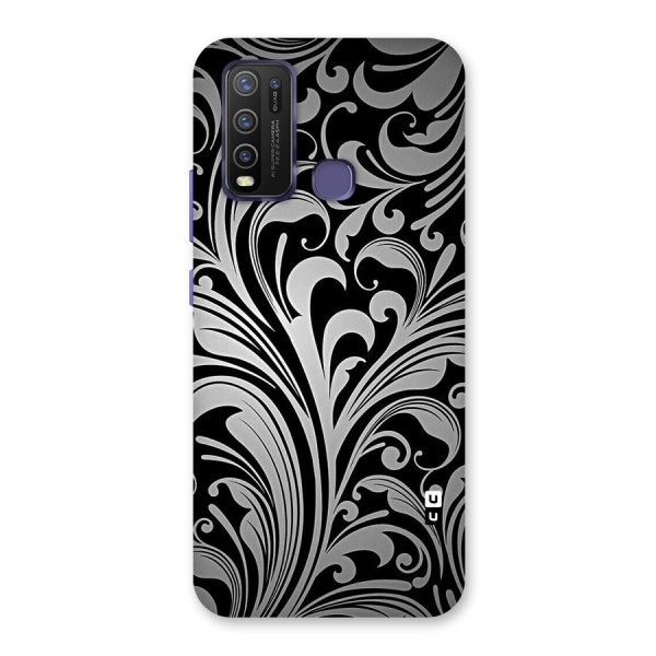 Grey Beauty Pattern Back Case for Vivo Y30