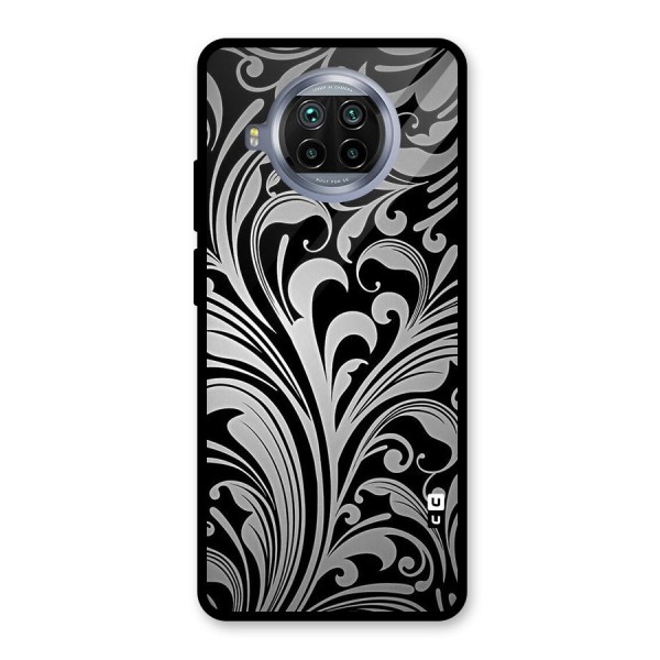 Grey Beauty Pattern Glass Back Case for Mi 10i