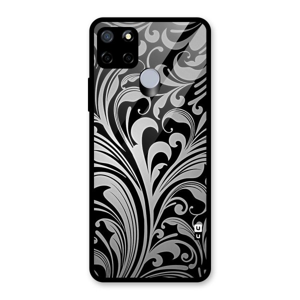 Grey Beauty Pattern Glass Back Case for Realme C12