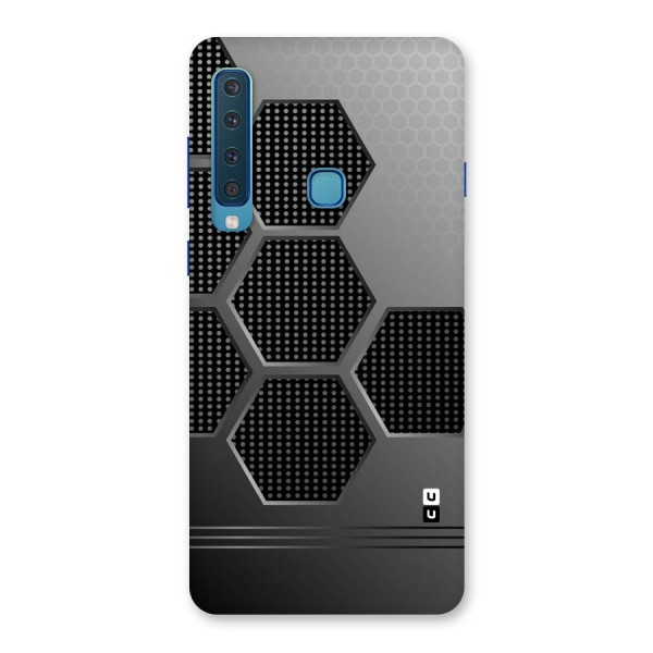 Grey Black Hexa Back Case for Galaxy A9 (2018)