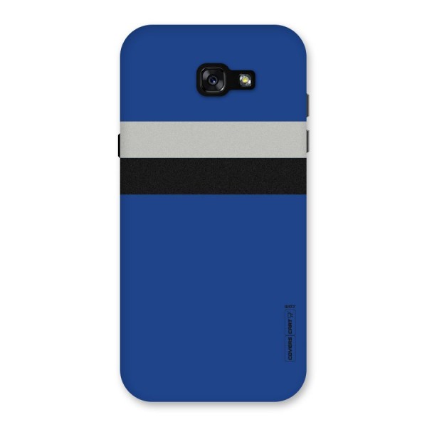 Grey Black Strips Back Case for Galaxy A7 (2017)