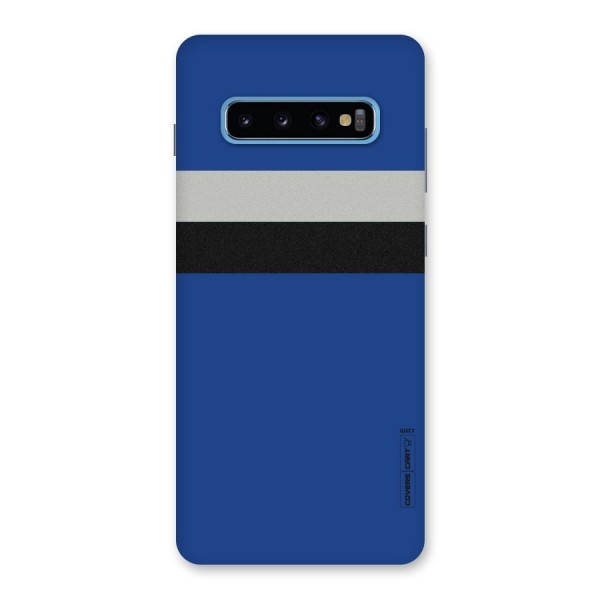 Grey Black Strips Back Case for Galaxy S10 Plus