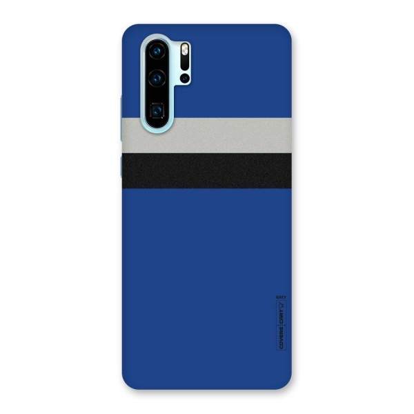 Grey Black Strips Back Case for Huawei P30 Pro